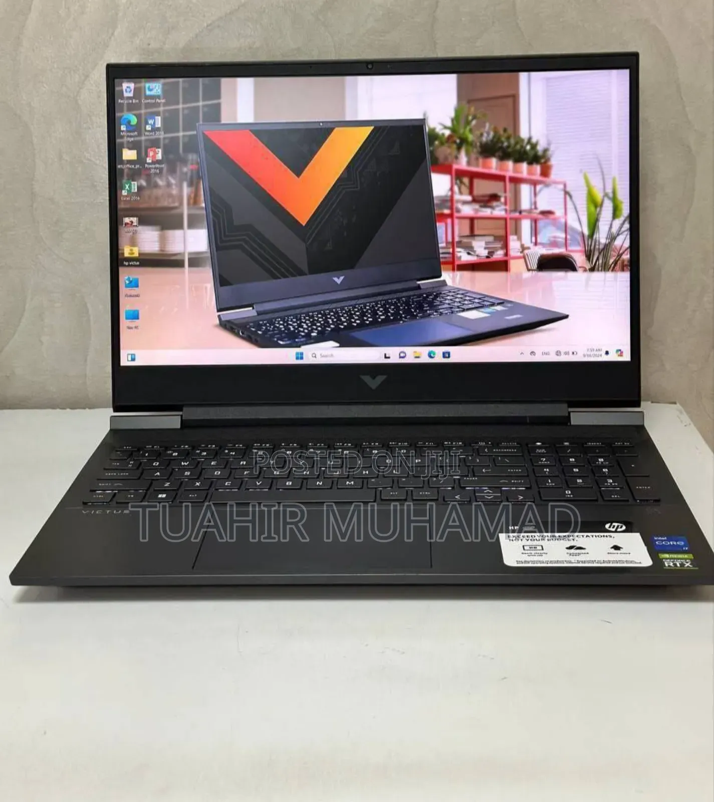 New Laptop HP Victus 15 16GB Intel Core I7 SSD 512GB