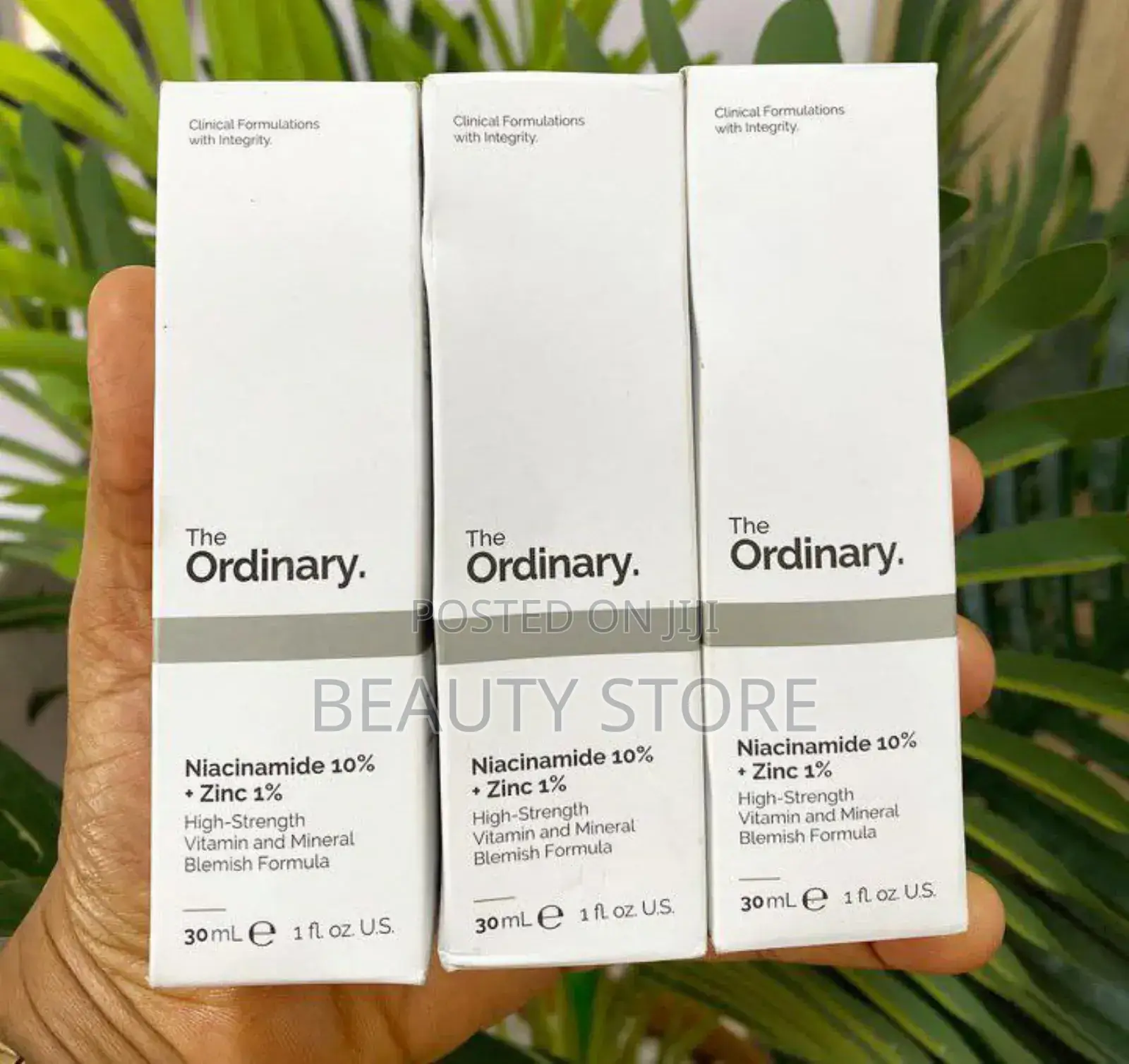 The Ordinary Niacinamide 10% + Zinc 1% Serum.