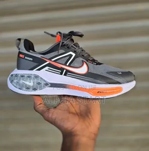 Nike Air Zoom High Smooth Sneakers For Man's Made In Vietnam