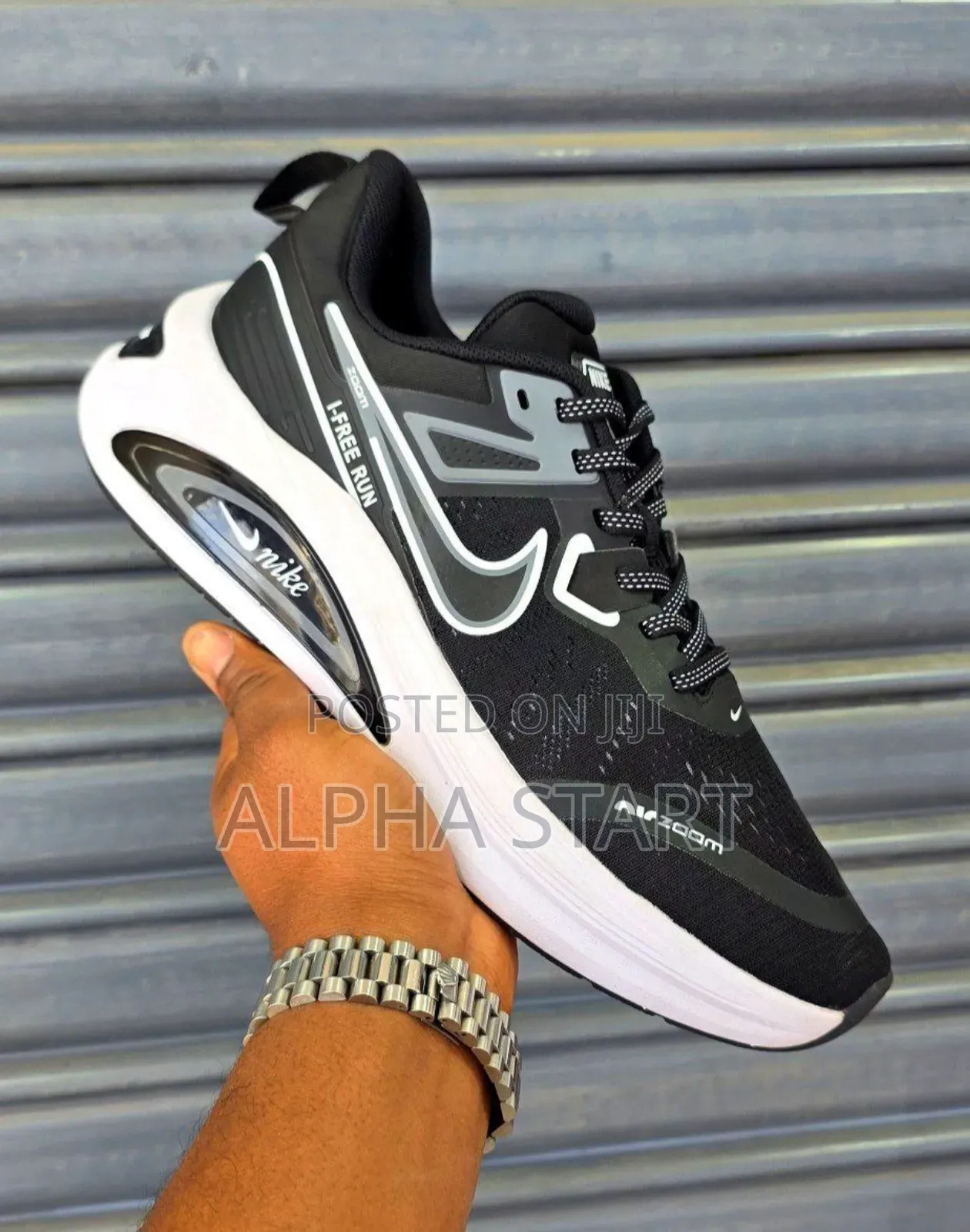 Nike Air Free Run High Master Quality Smooth Sneakers by Tow Color