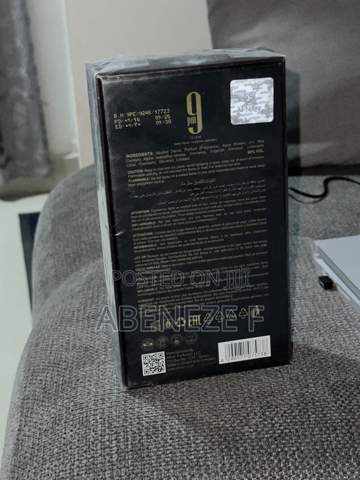 Afnan 9pm Elixir Original Men Perfume