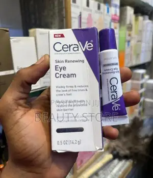 Cerave Skin Renewing Eye Cream.