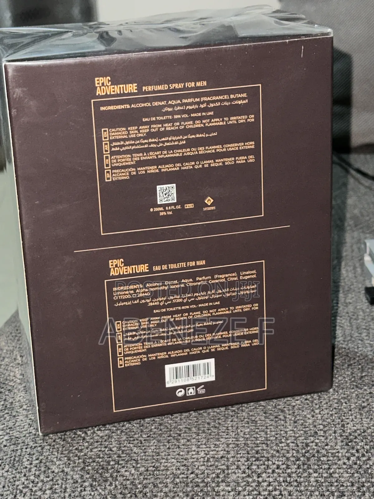 Epic Adventure Original Men Perfume