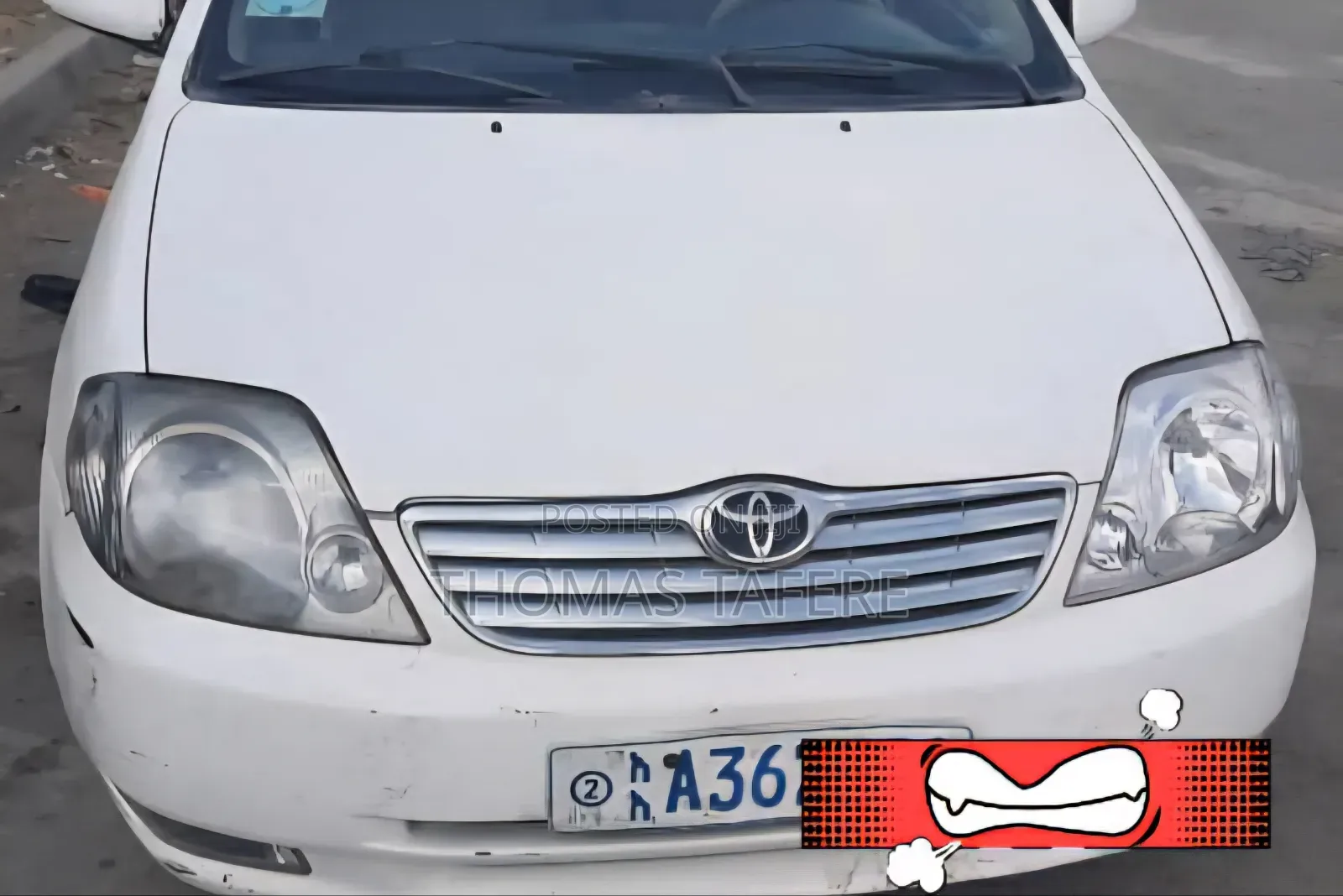 Toyota Corolla 2003 White