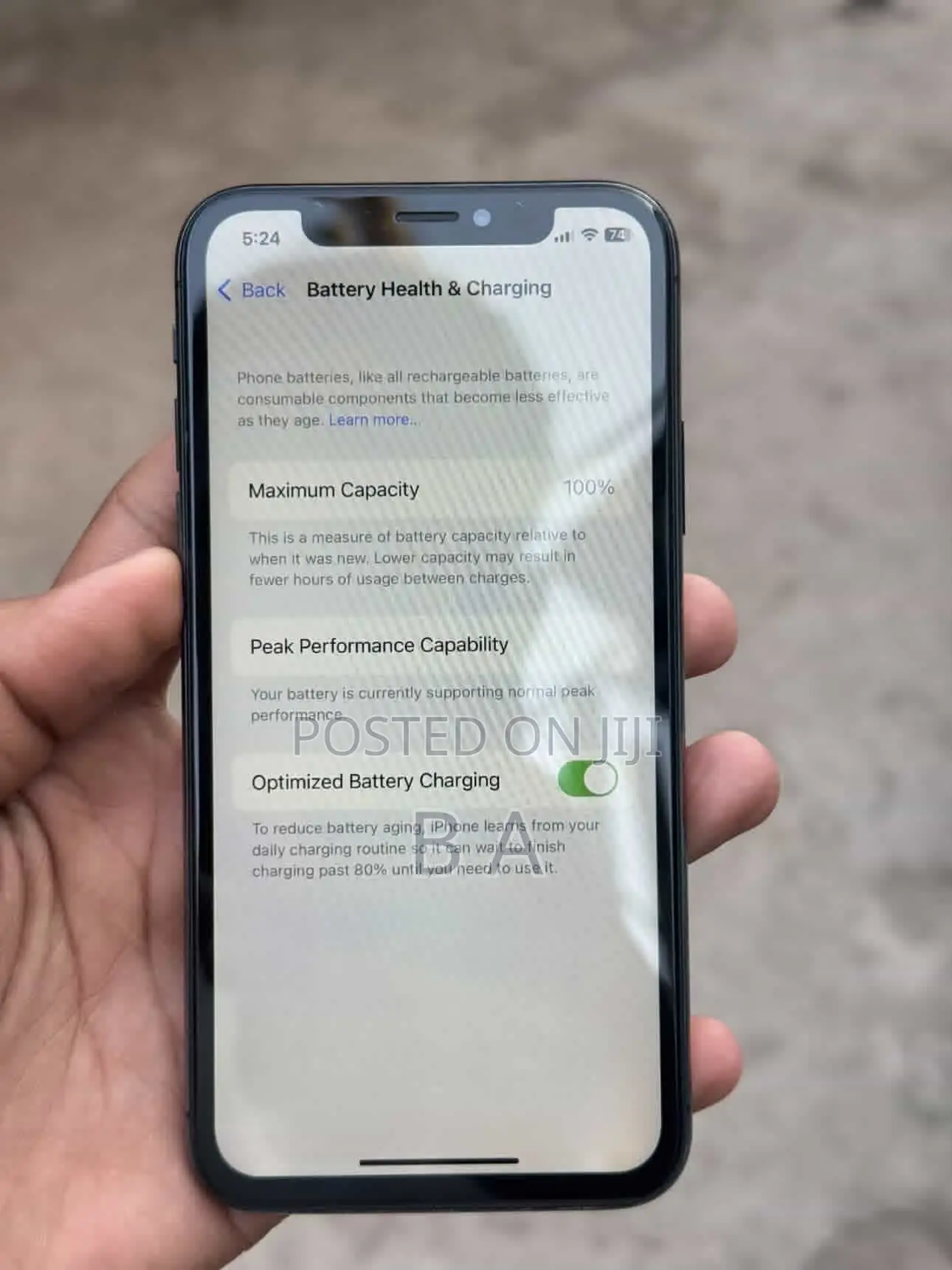 Apple iPhone X 256 GB Black