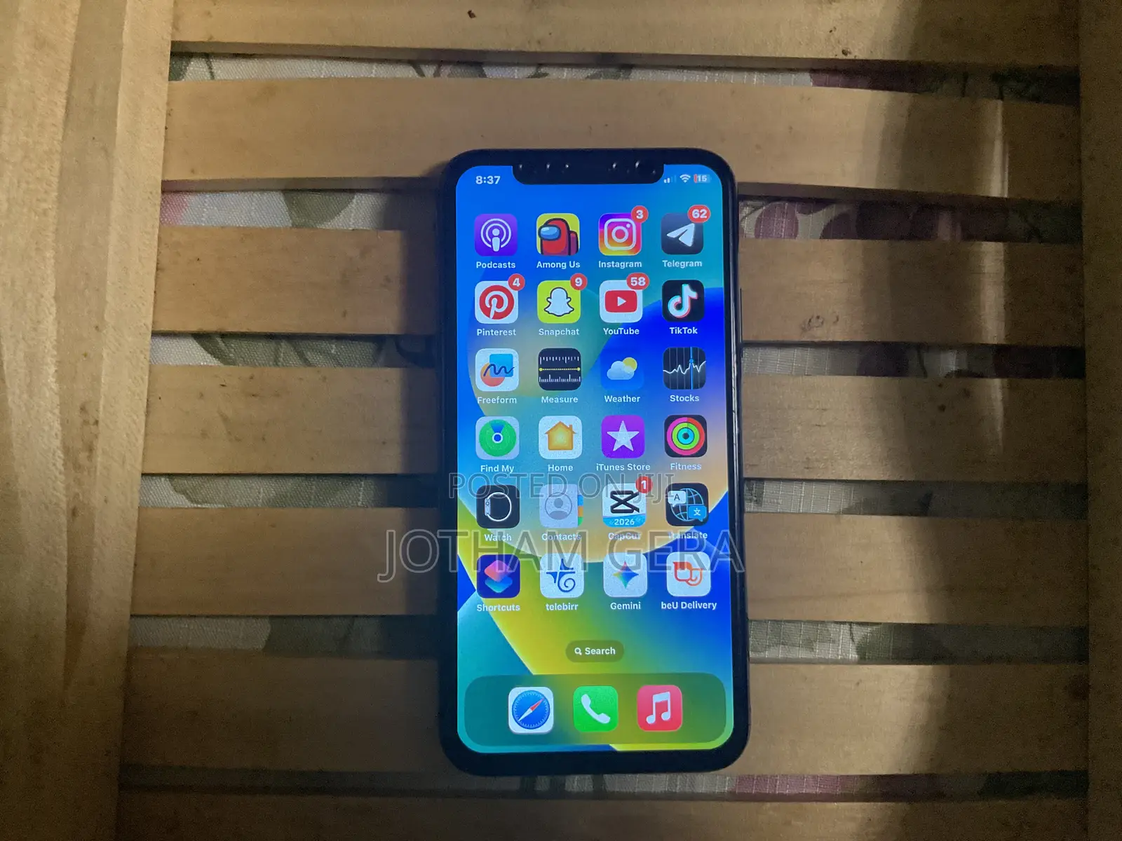 Apple iPhone X 256 GB Black