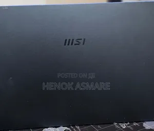 New Laptop MSI GF63 16GB Intel Core I7 SSD 512GB