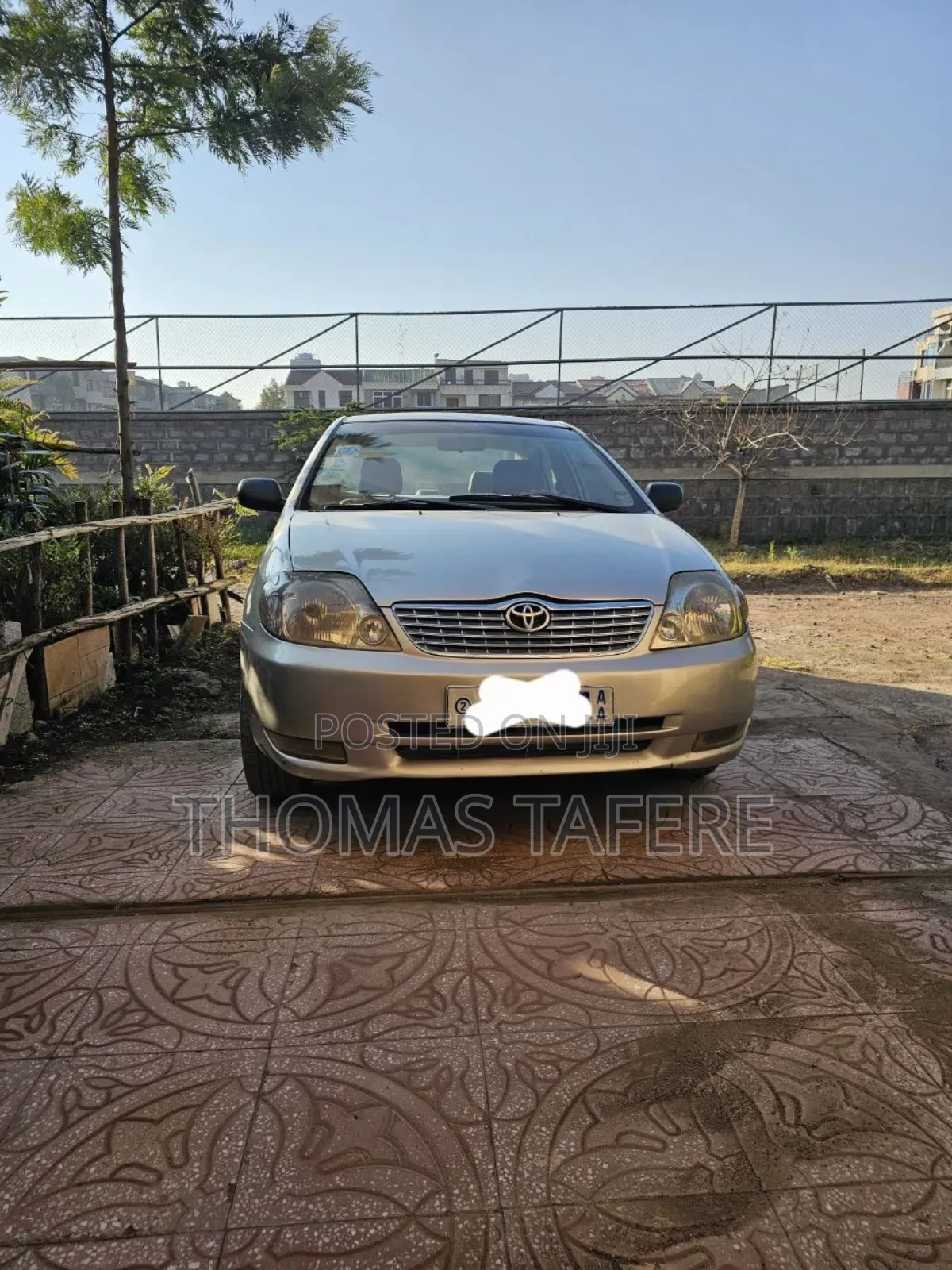 Toyota Corolla 2003 Gray