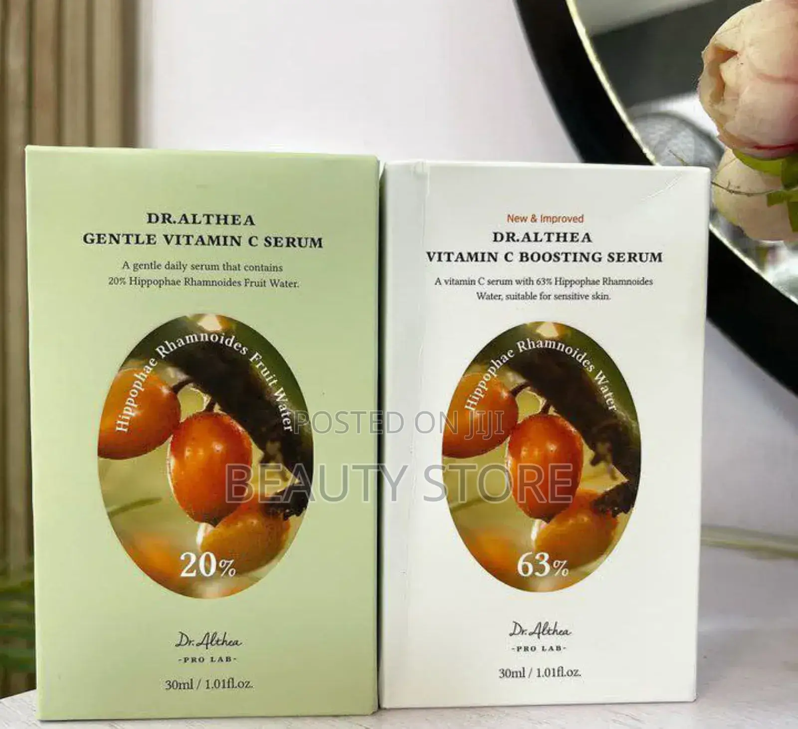 Dr. Althea Gentle Vitamin C Serum and Vitamin C Boosting Serum