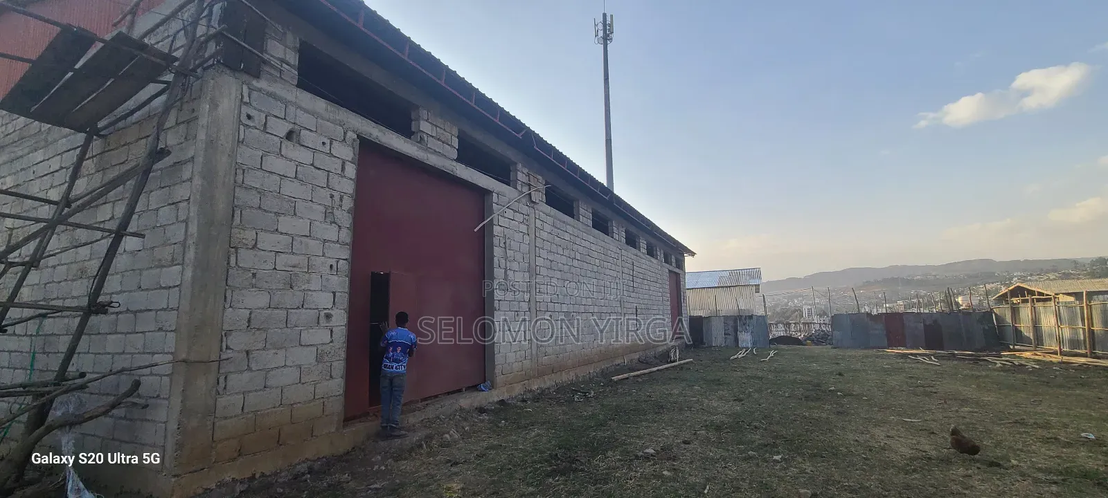 ለክራይ የቀረበ መጋዘን