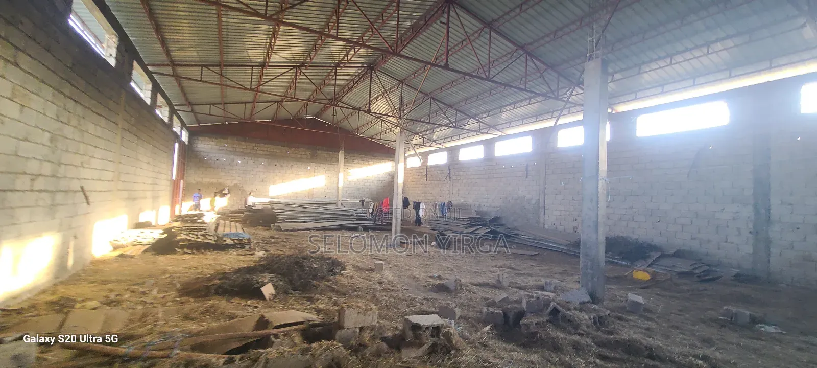 ለክራይ የቀረበ መጋዘን