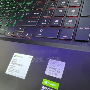 New Laptop HP Omen 15 16GB Intel Core I9 SSD 512GB