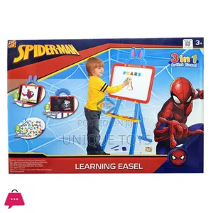 3-in-1 Spider-Man Learning Easel Board