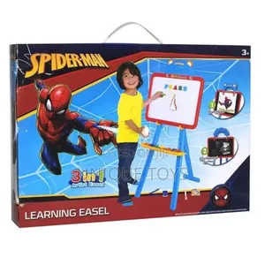 3-in-1 Spider-Man Learning Easel Board