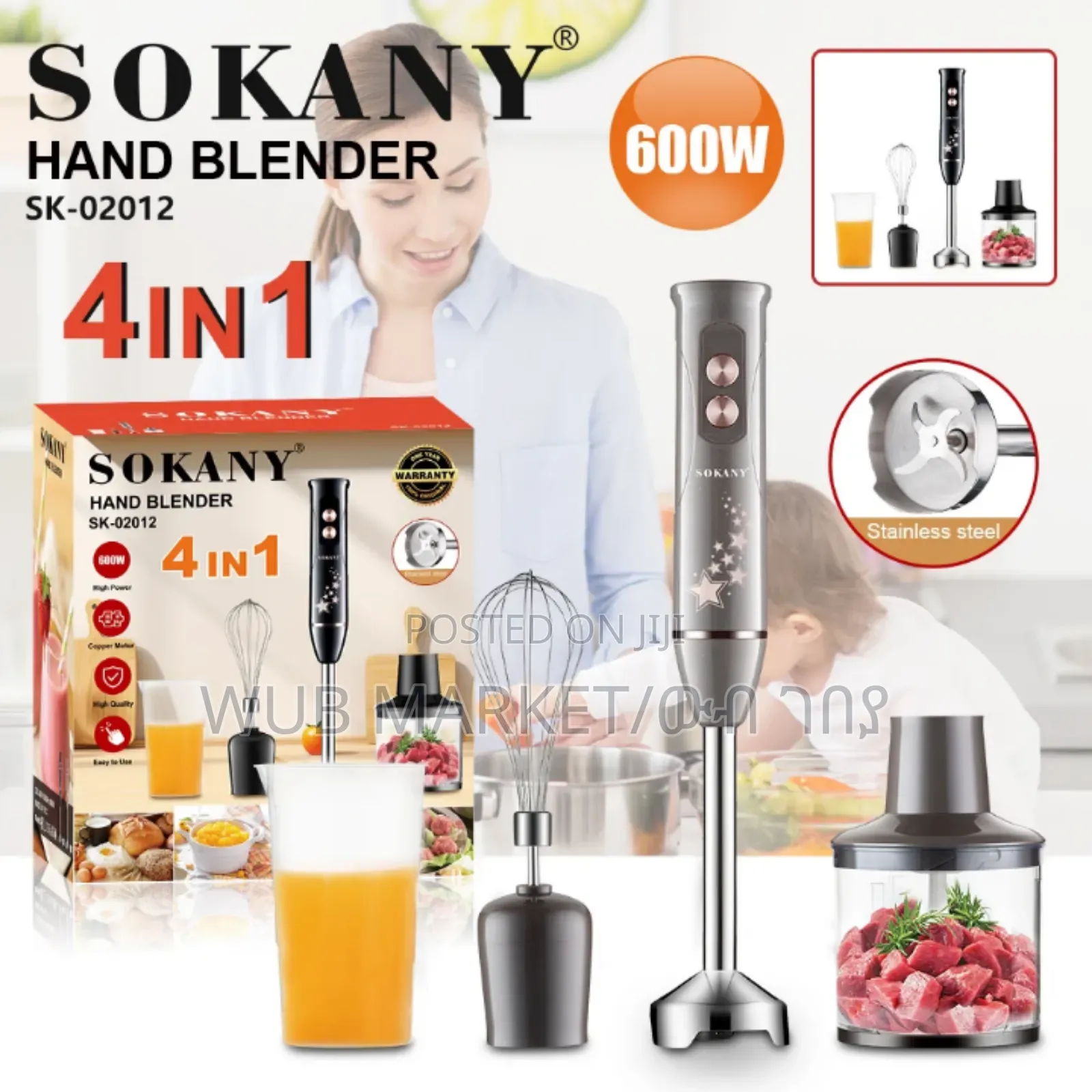 Sokany Hand Held Blender