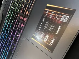 New Laptop MSI Vector 16 HX AI A2XWIG 16GB AMD Ryzen 9 SSD 1T