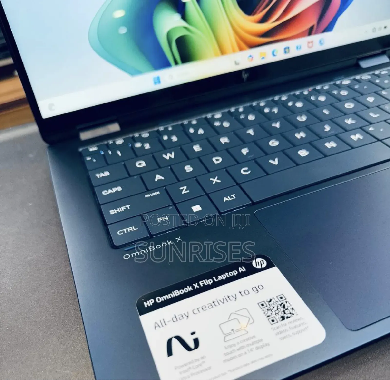 New Laptop HP OmniBook X Flip 14" 16GB Intel Core Ultra 7 SSD 1T