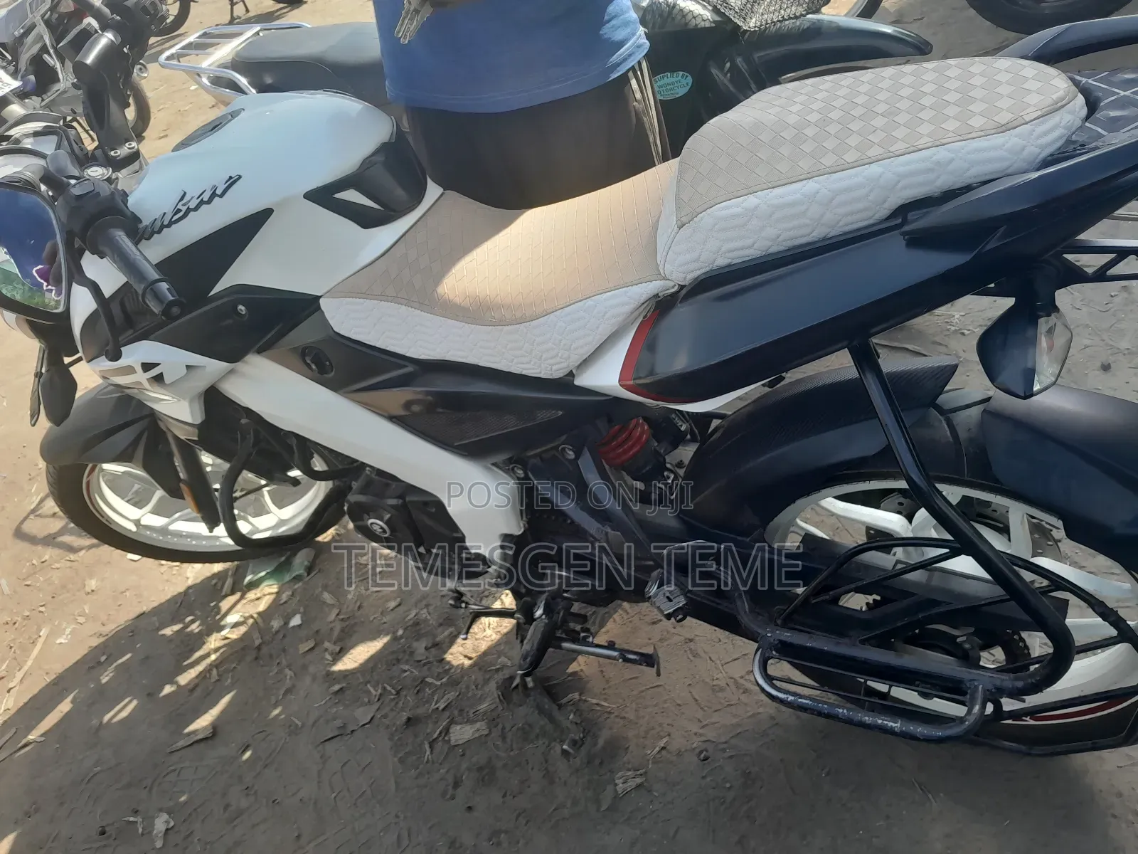 New Bajaj Pulsar NS 200 2023 White