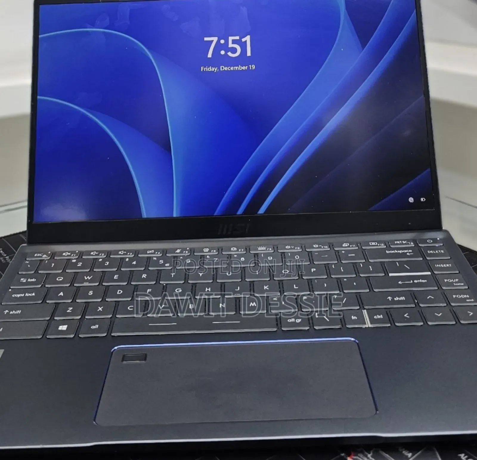 New Laptop MSI 32GB Intel Core I7 SSD 512GB