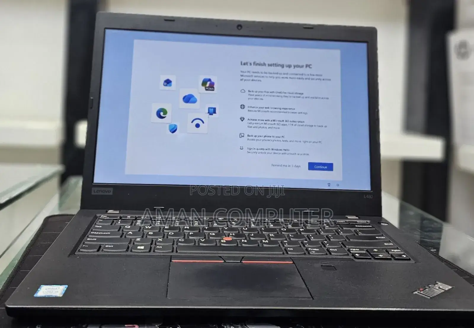 New Laptop Lenovo ThinkPad L480 8GB Intel Core I5 SSD 256GB