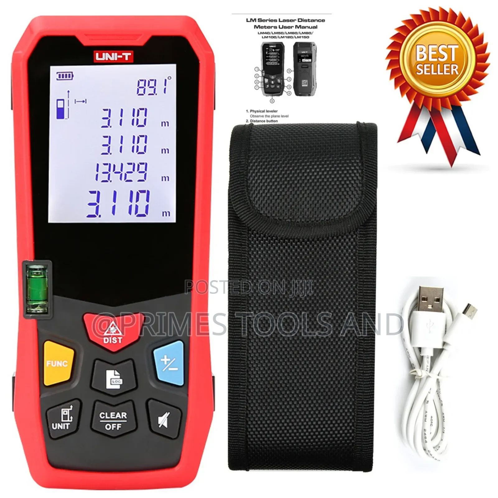 Uni-T Lm70a Laser Distance Meter 50m – Accurate Durable