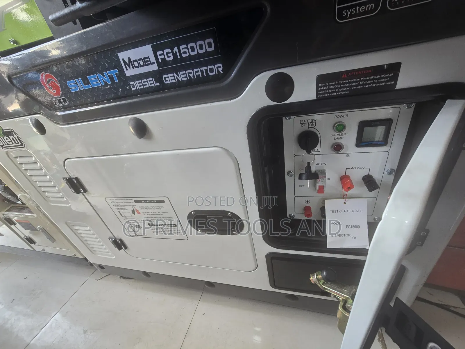 Silent Diesel Generator – Powerful Low Noise