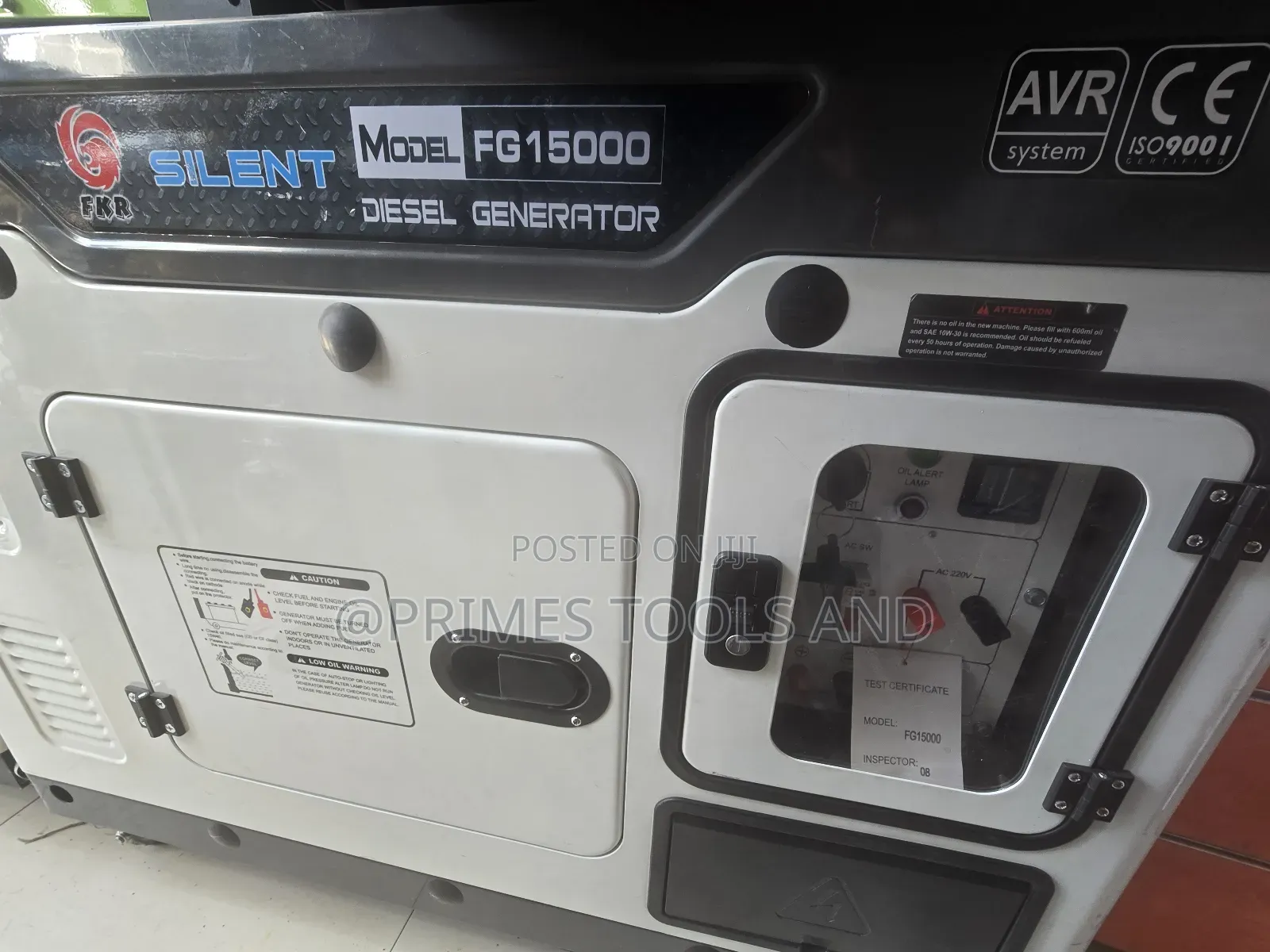 Silent Diesel Generator – Powerful Low Noise