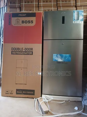 Boss 700 Double Door Refrigerator – Fan System (No Frost) – New