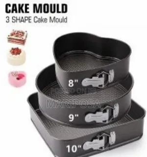 3pcs Shappe Cake Mould