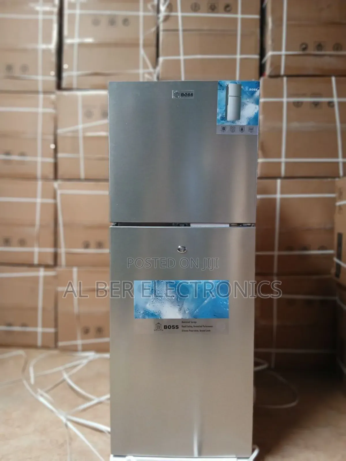 Boss 405 Double Door Refrigerator – Fan System (No Frost) – New