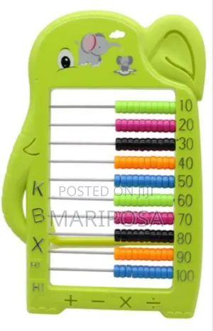 Elephant Shaped Kids Abacus Toy