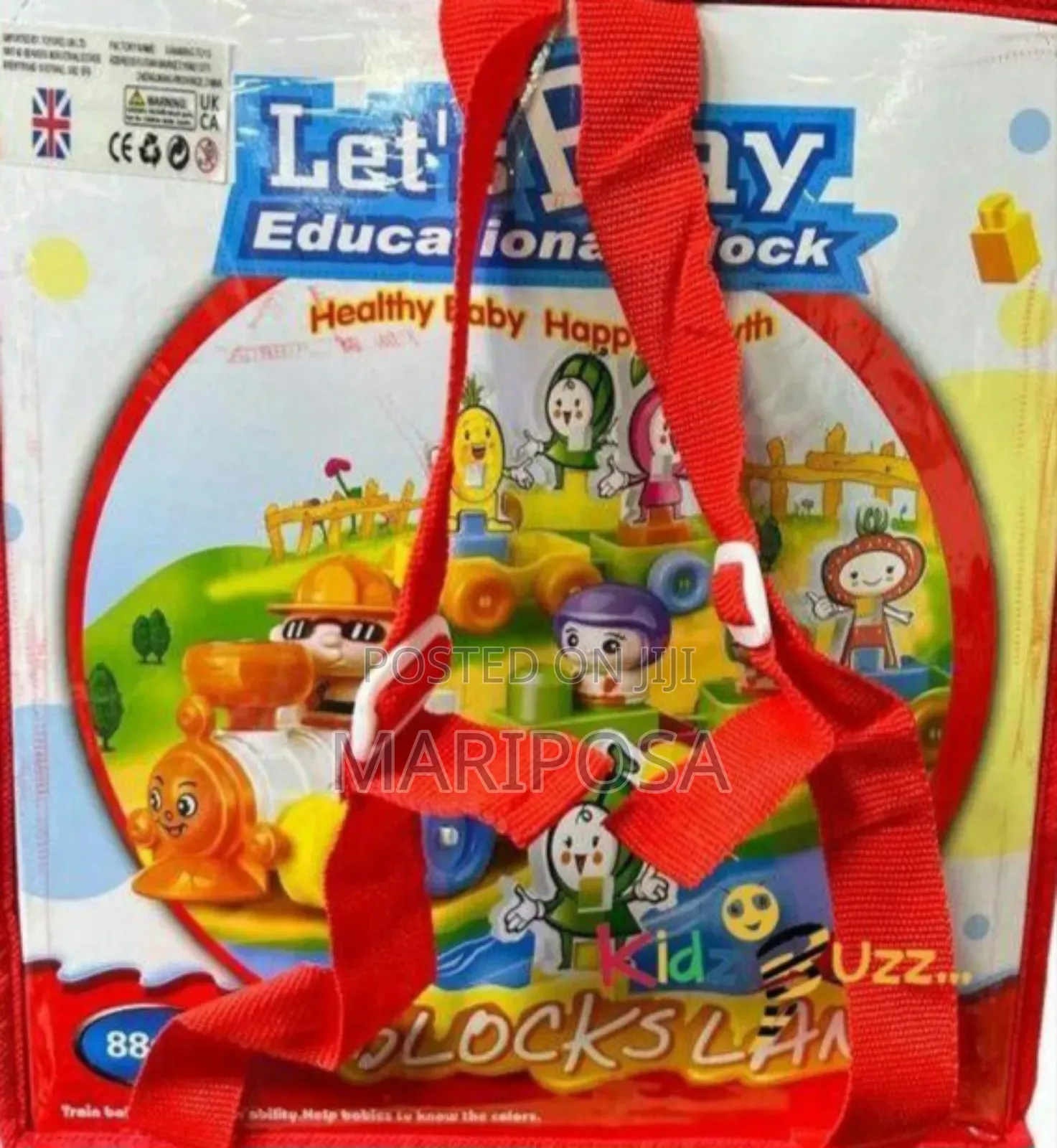 88 PCS Kids Educational Building Blocks Set