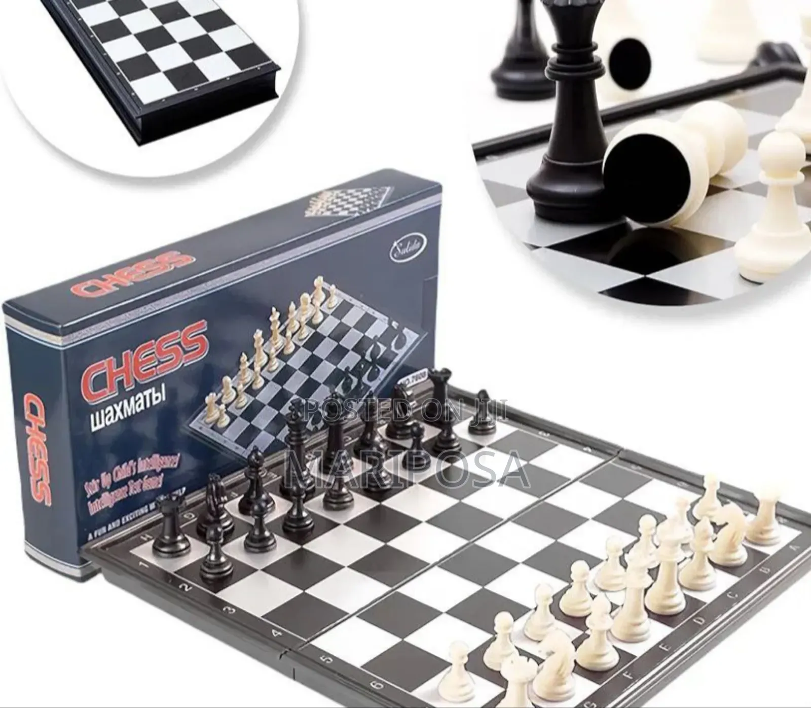 Magnetic Folding Travel Chess Set