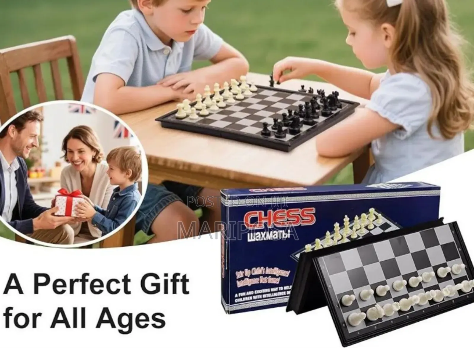Magnetic Folding Travel Chess Set