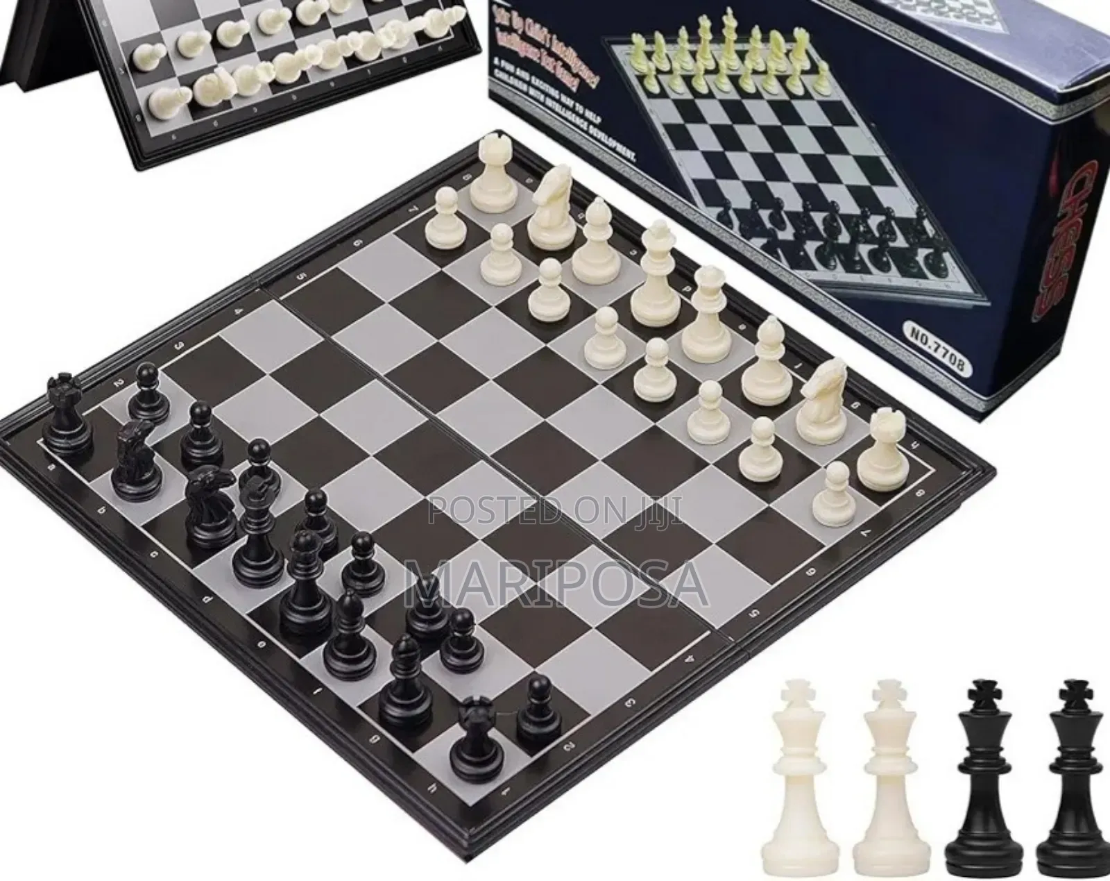Magnetic Folding Travel Chess Set