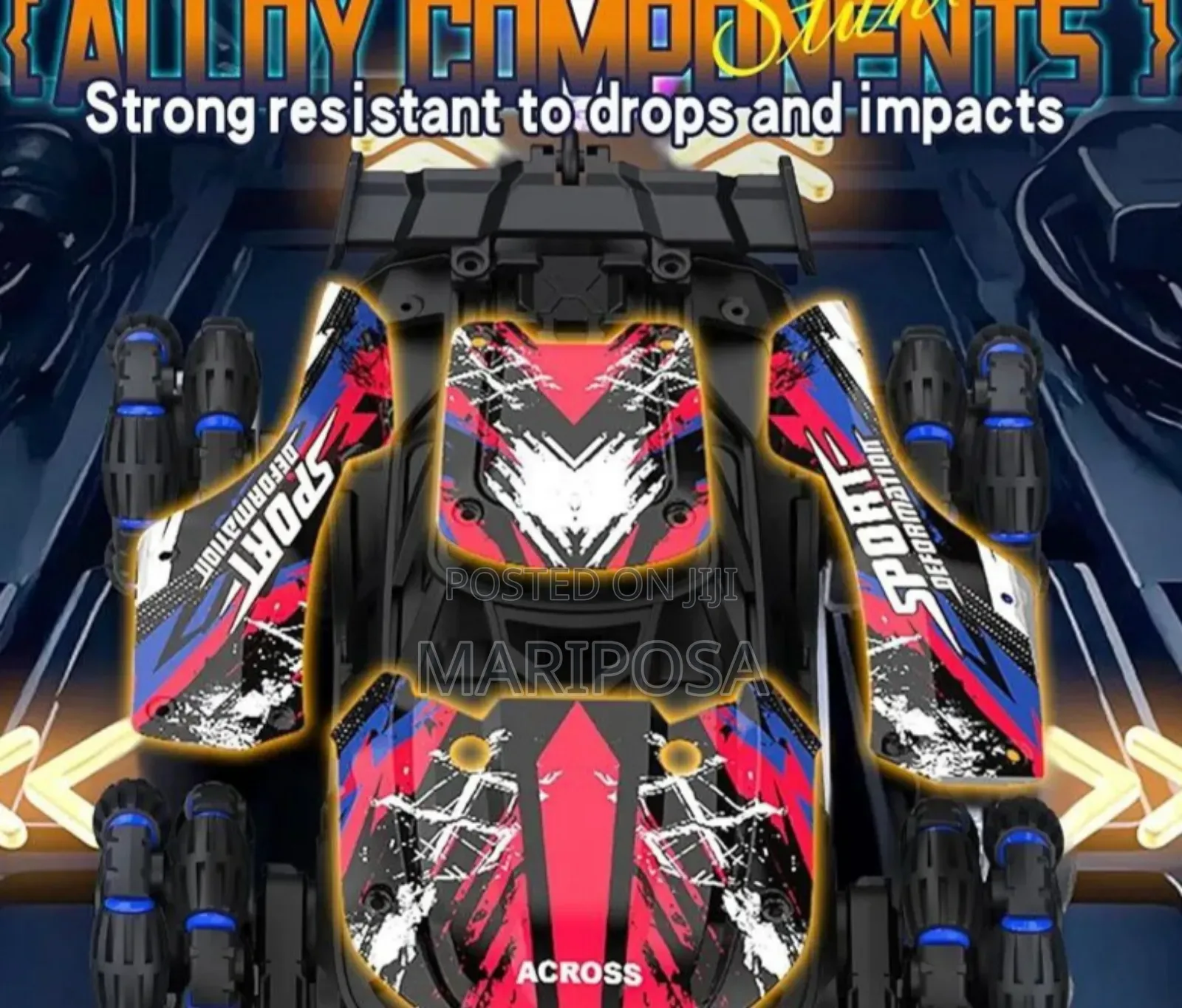 Alloy Spray Music Lighting Rc Stunt Car (360° Drift)