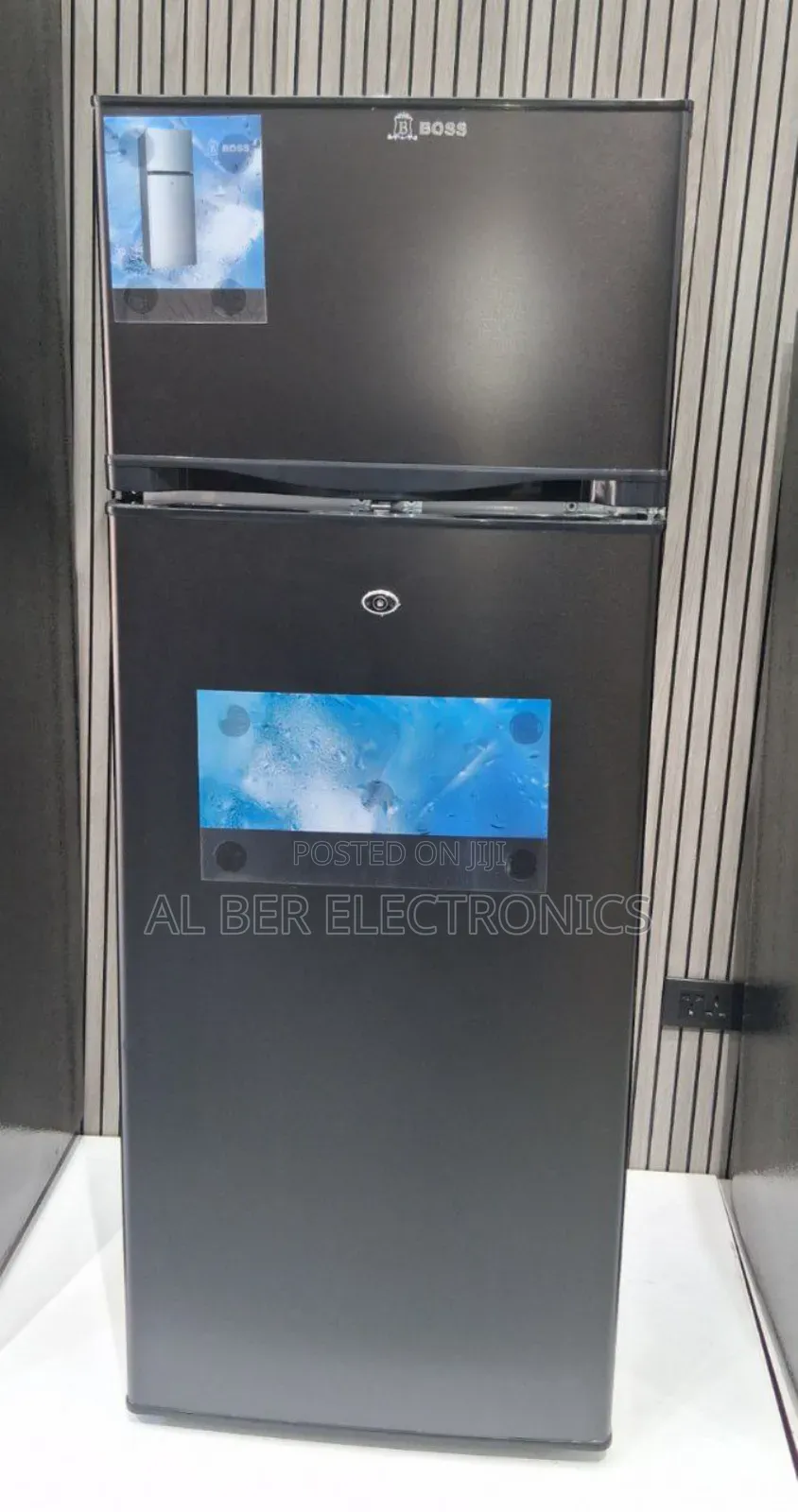 Boss 330 Double Door Refrigerator – New | Model Bo-330ssk