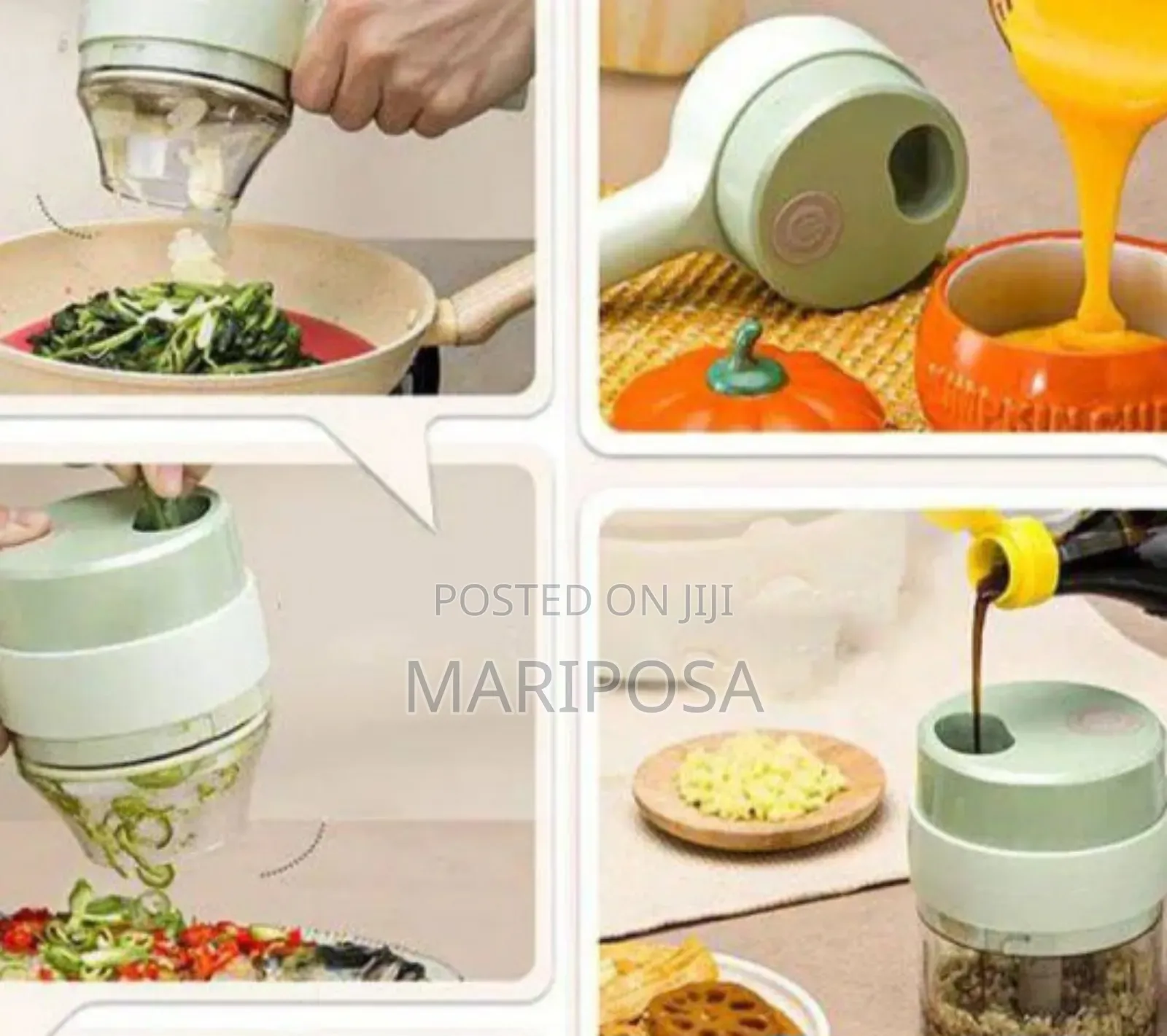 Handheld Electric Vegetable Cutter