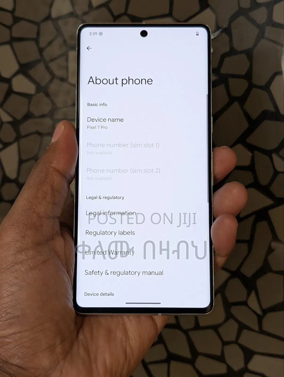 New Google Pixel 7 Pro 256 GB White