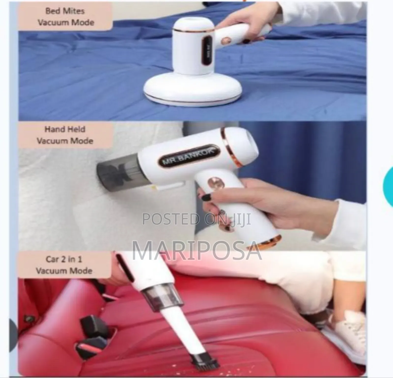 3in1 Wireless Dust Mite Cleaner