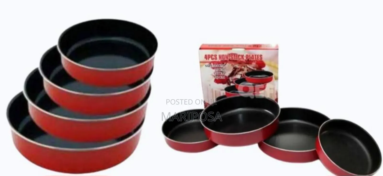 4 PCS Non Stick Cakemould