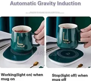 Electric Heating Pad With Ceramic Mug