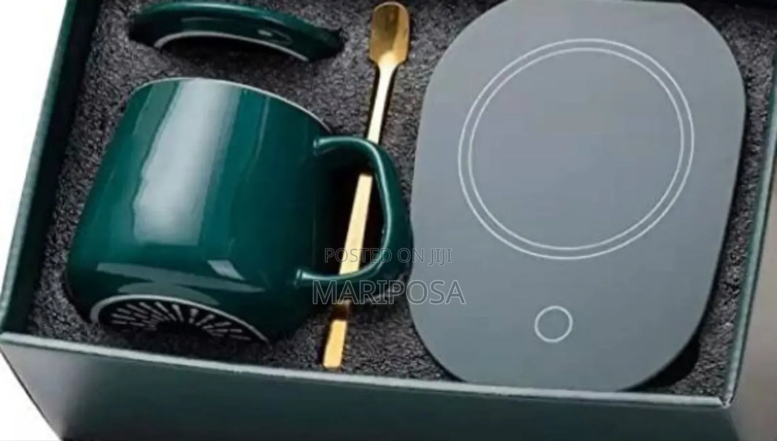 Electric Heating Pad With Ceramic Mug