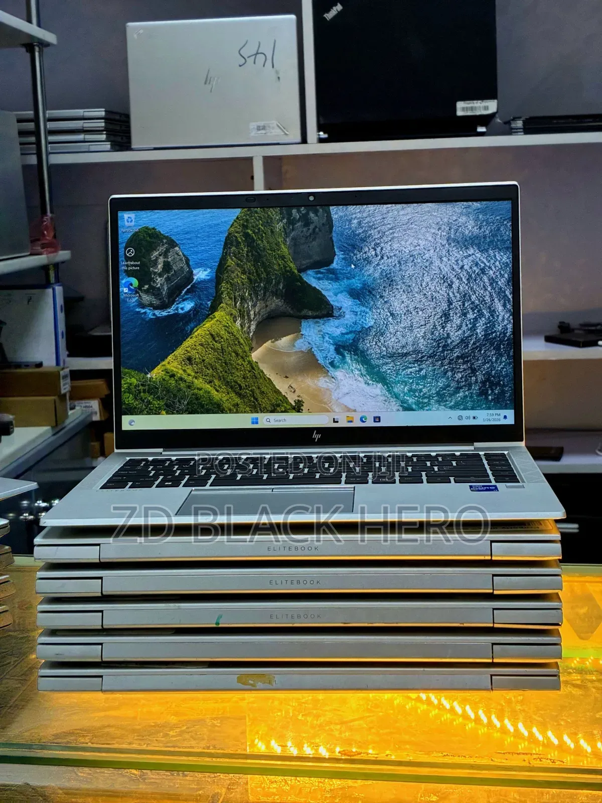 New Laptop HP EliteBook 840 8GB Intel Core I7 SSD 512GB