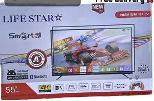 Lifestar Tv 55” – Smart Android 15.0 | Big Screen, Smooth Modern!