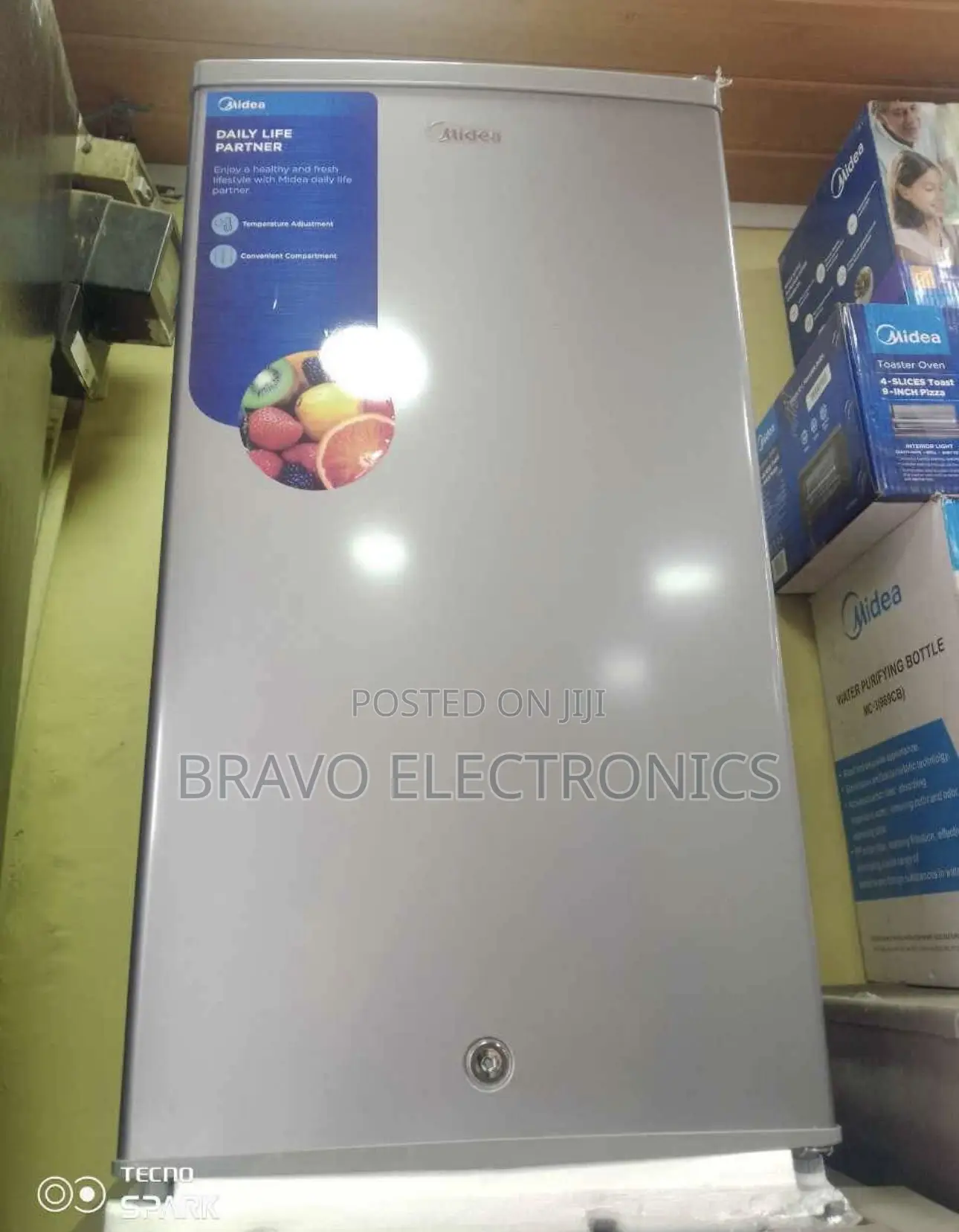 Midea One-Door Refrigerator- Original/ Energy Saver/ Strong Cooling