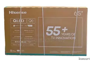 Hisense Tv 65” Qled Q6 – Frameless | Premium Picture Modern Design