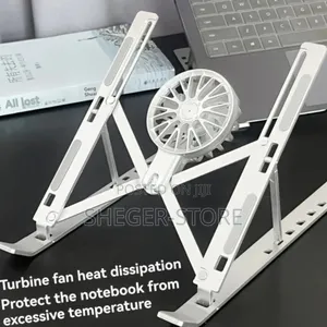 Quality And Durable Mini Laptop Stand With Fan.