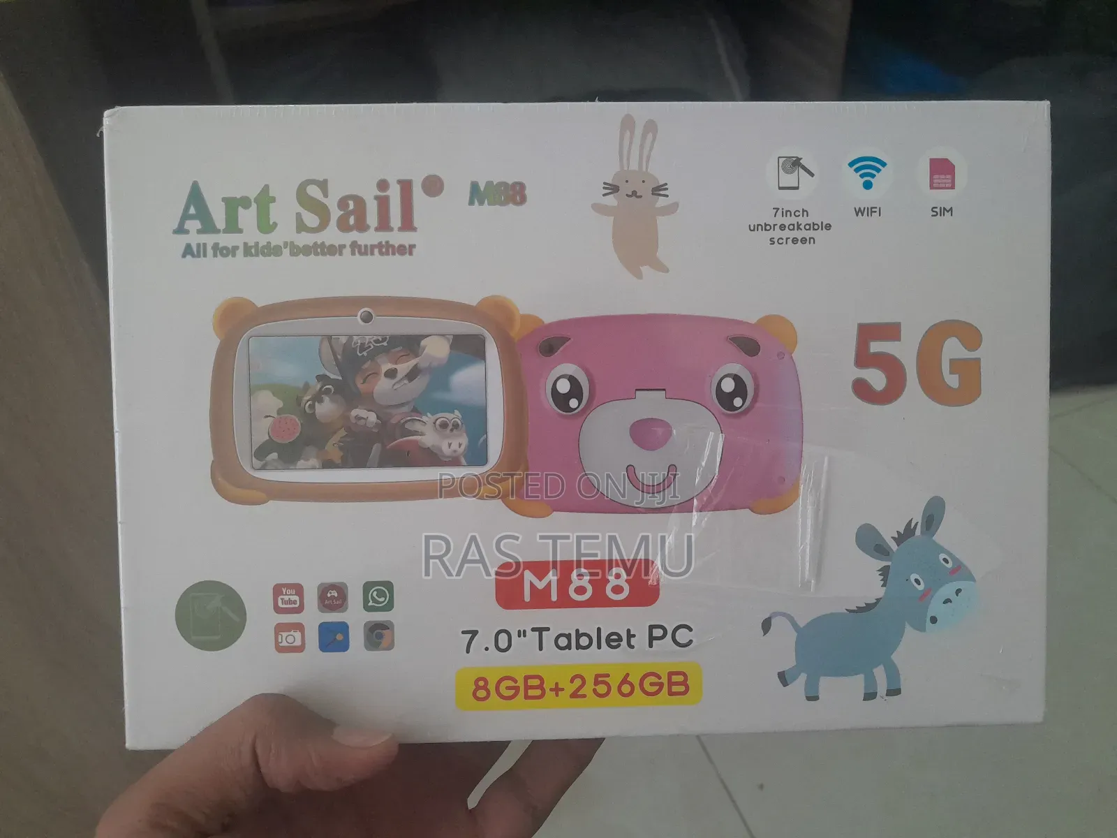 New Tablet 256 GB Pink