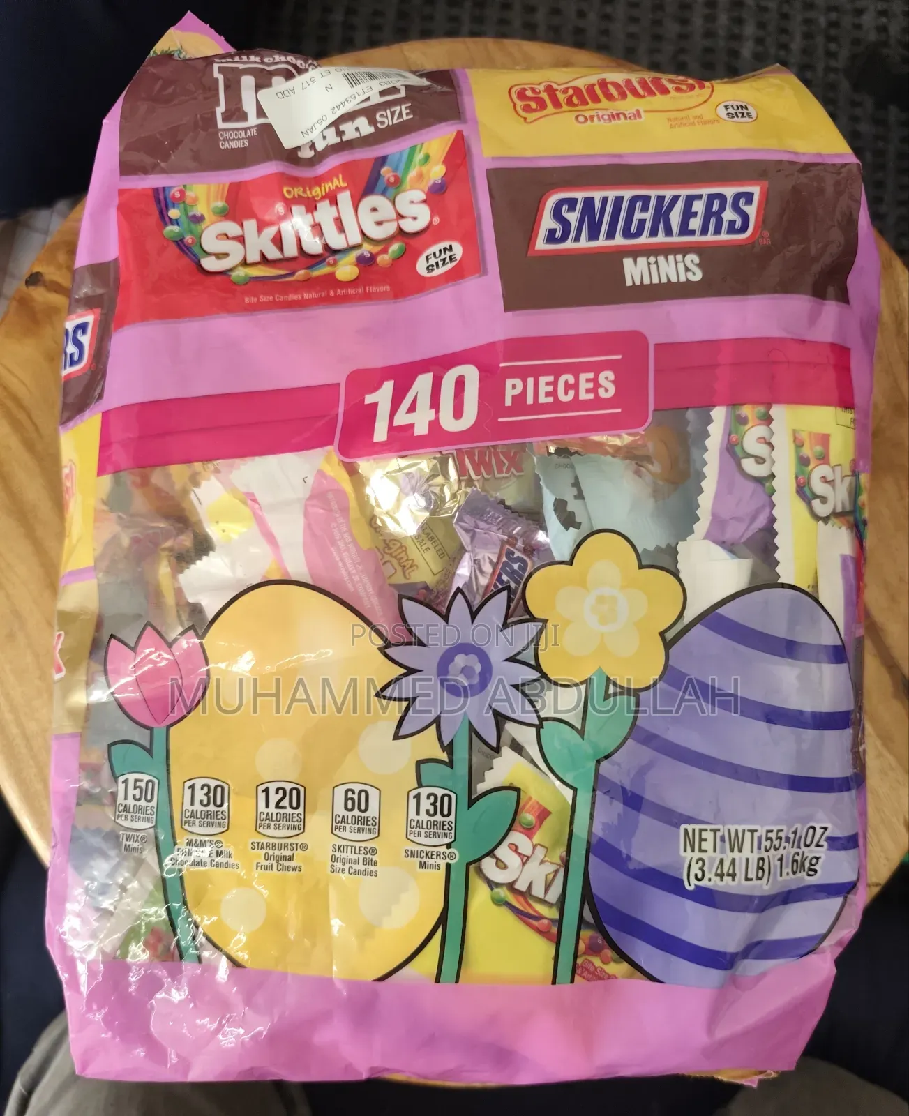 Mars Easter Variety Pack Chocolate, Bulk Bag 140pcs 1.6kg